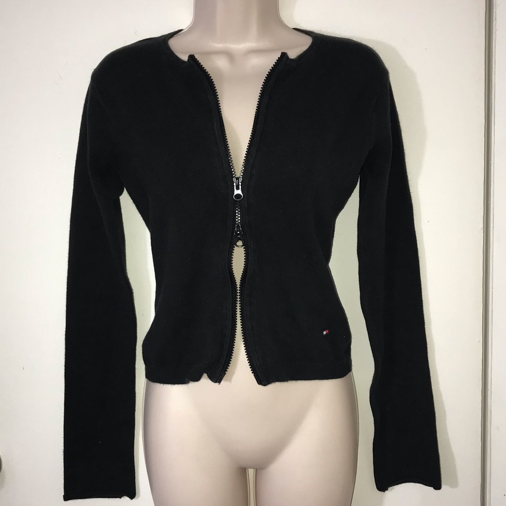 Vintage Tommy Hilfiger double zip top